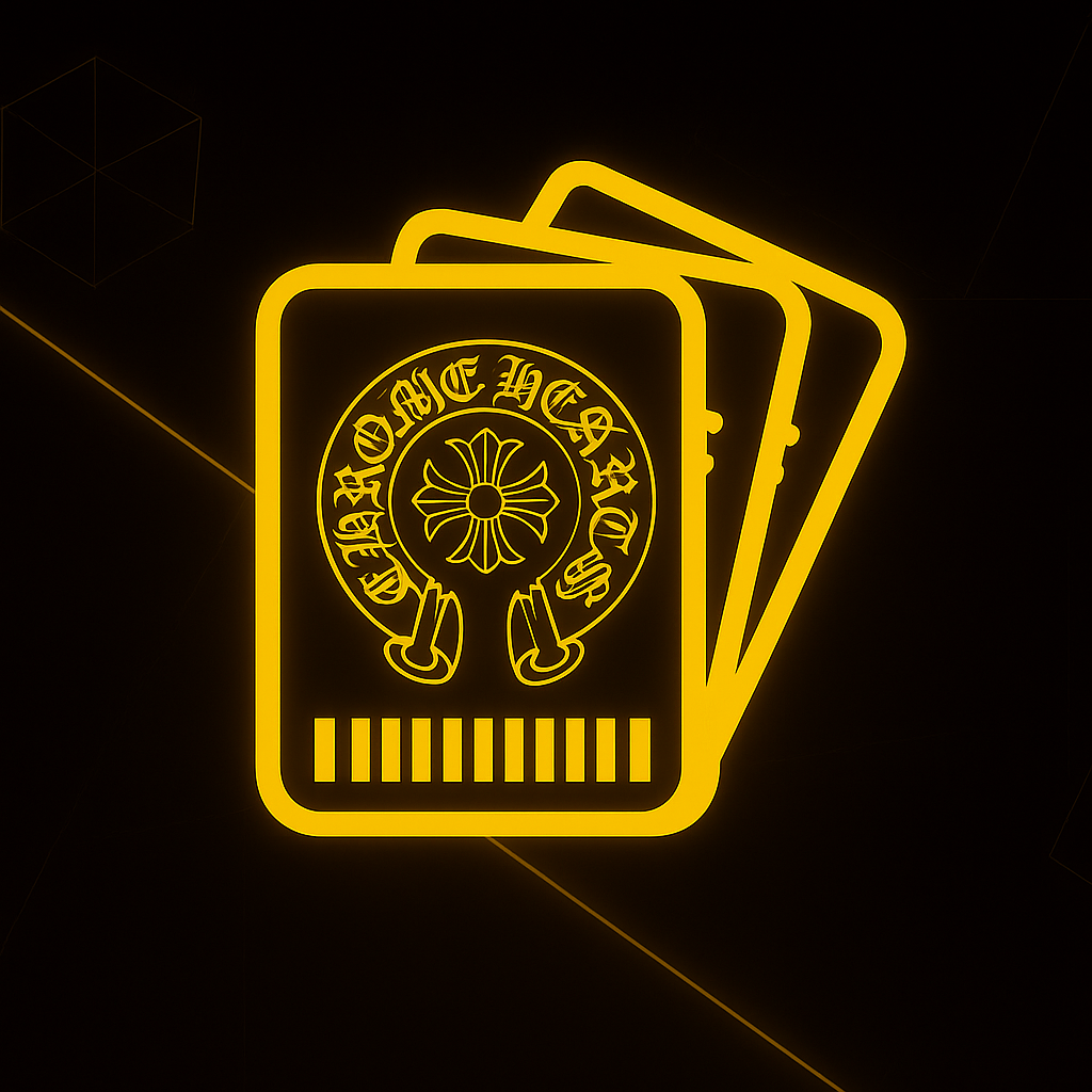 Chr0m3 H3arts Physical Receipt Template